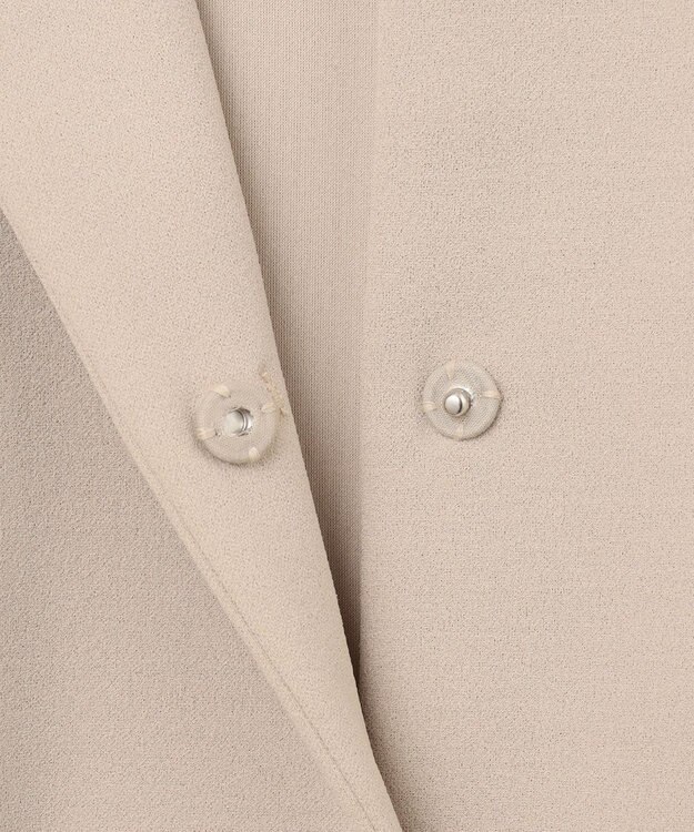 組曲 S 【接触冷感・吸湿・UVカット】ジョーゼットジャージー ジレ ラテベージュ系