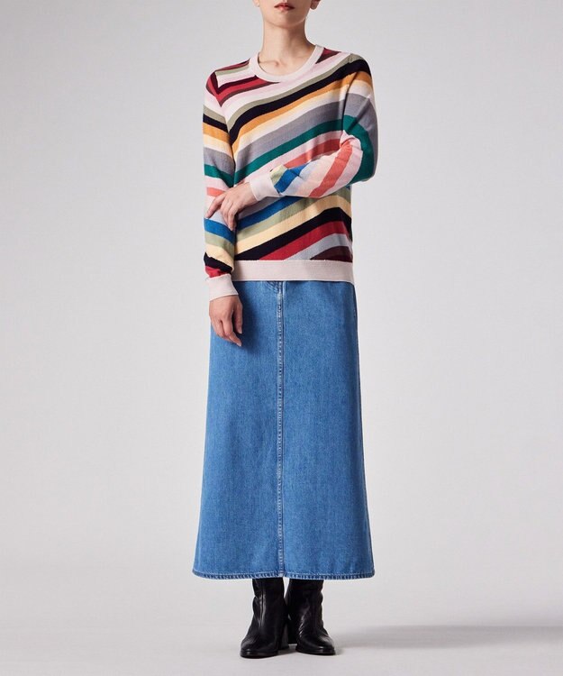 Paul Smith メリノウール Swirl ニット マルチカラー