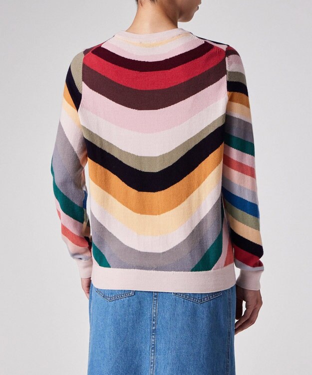 Paul Smith メリノウール Swirl ニット マルチカラー