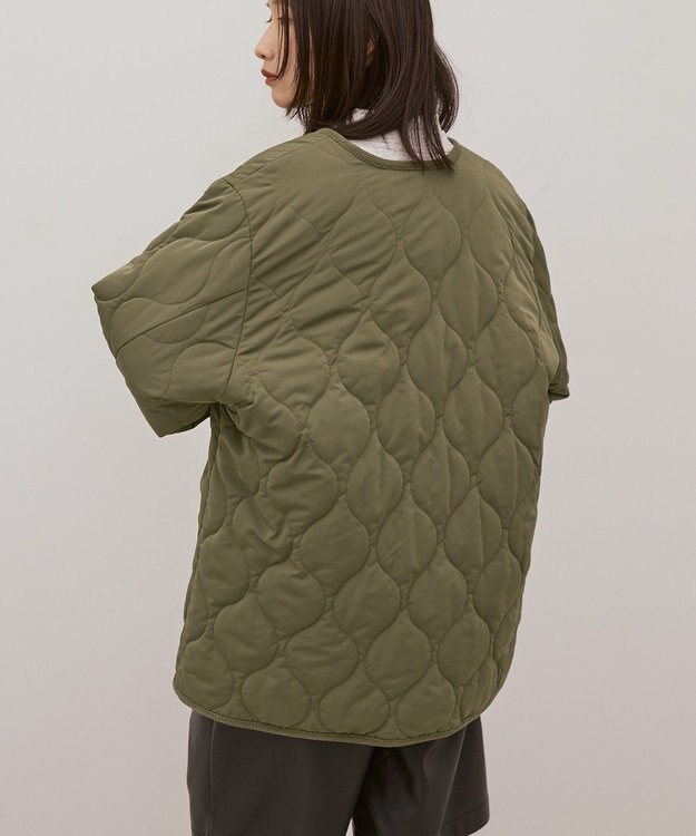 AMERICAN HOLIC キルティングブルゾン Khaki