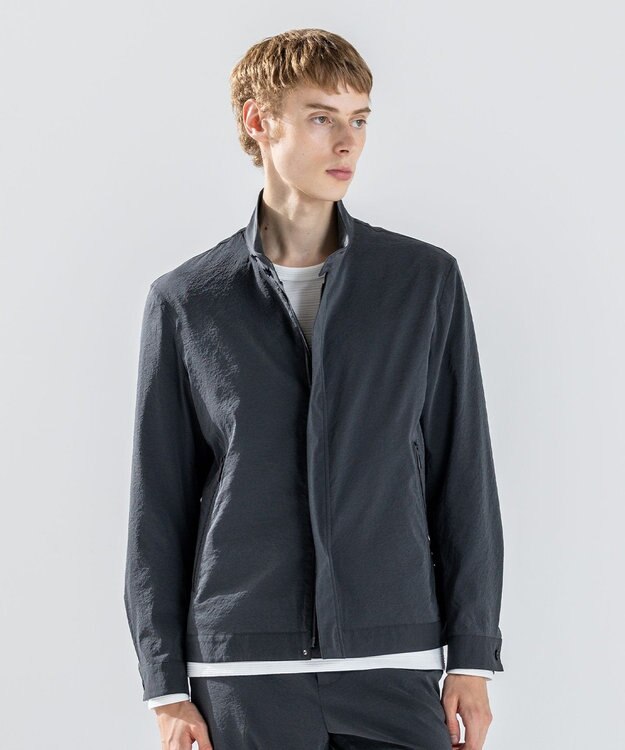 JOSEPH HOMME 新素材【ストレッチ】グレインウェーブストレッチ / ブルゾン グレー系