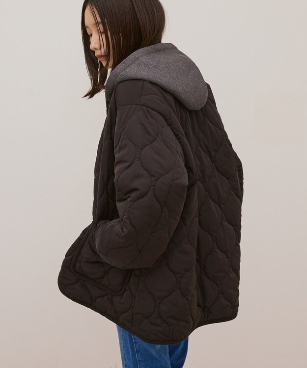 AMERICAN HOLIC キルティングブルゾン Black