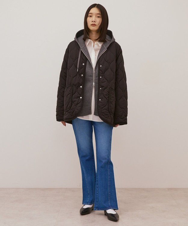 AMERICAN HOLIC キルティングブルゾン Black