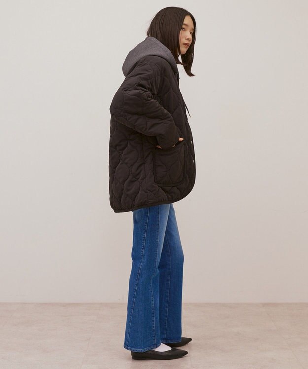 AMERICAN HOLIC キルティングブルゾン Black