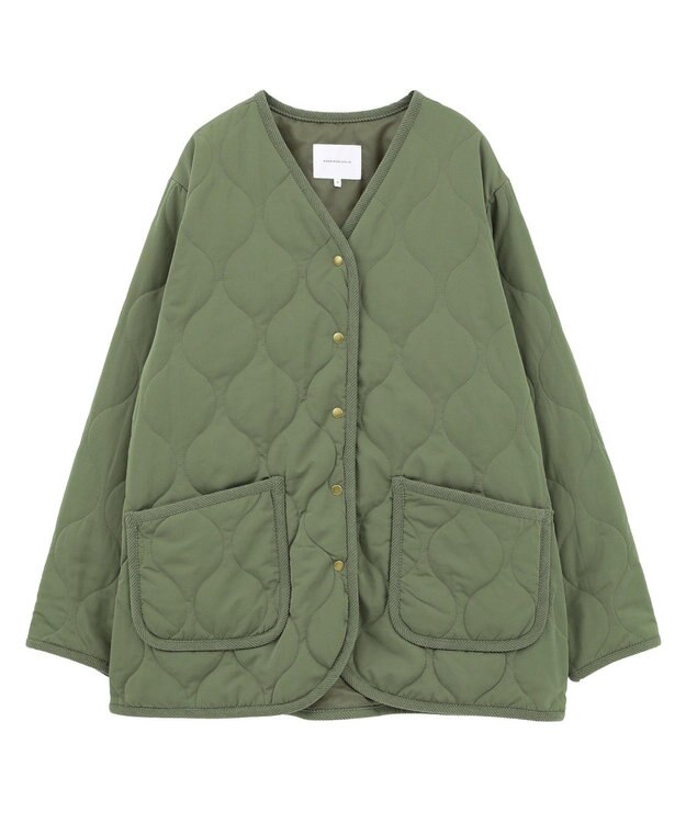 AMERICAN HOLIC キルティングブルゾン Khaki