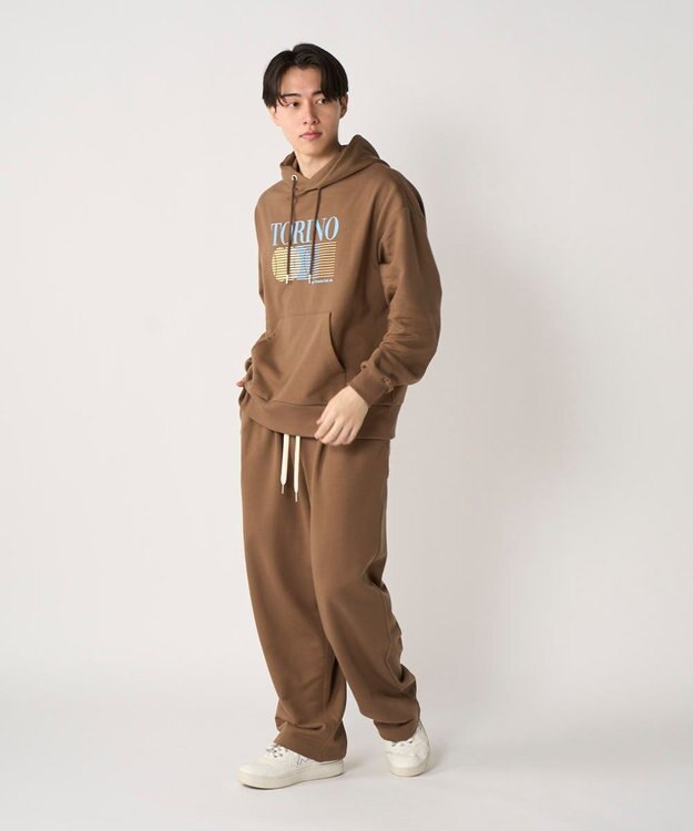 OP／FILA 【Kappa】ウェルネスクラブスウェットパンツ ブラウン