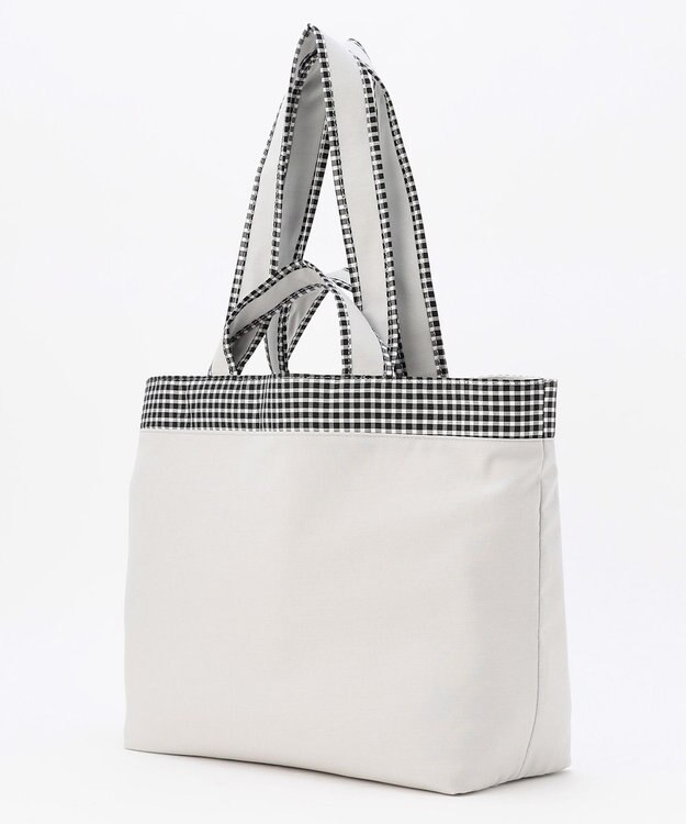 J.PRESS LADIES 【WEB限定・リバーシブル】キルティング トートバッグ 【WEB限定】グレー系