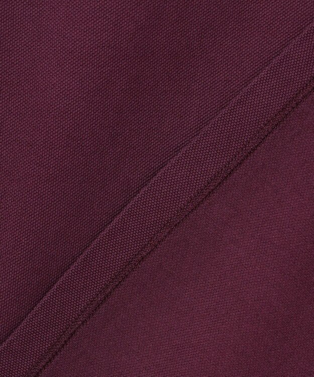 J.PRESS MEN コットンカノコオーバーダイ ポロシャツ パープル系