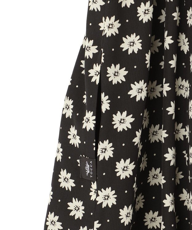TOCCA 【WEB＆一部店舗限定・消臭・洗える】HAPPY DAISY キャミソールドレス ブラック系5