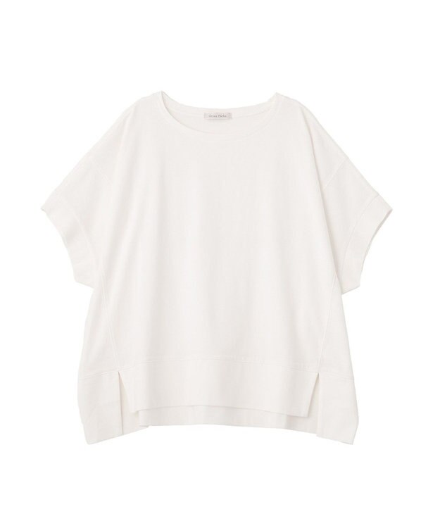 Green Parks 楽しゃれカットプルオーバー Off White