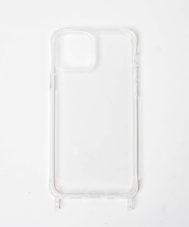 WEGO ストラップホール付きクリアiphoneケース 柄5