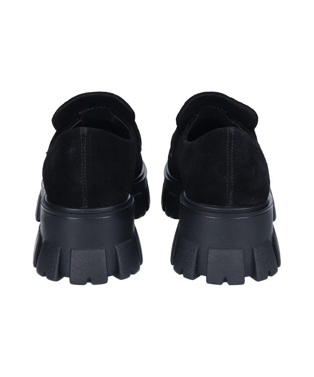 Bridget Birkin 【PARADIS COULEUR】防滑トラックソールローファー ブラックスウェード