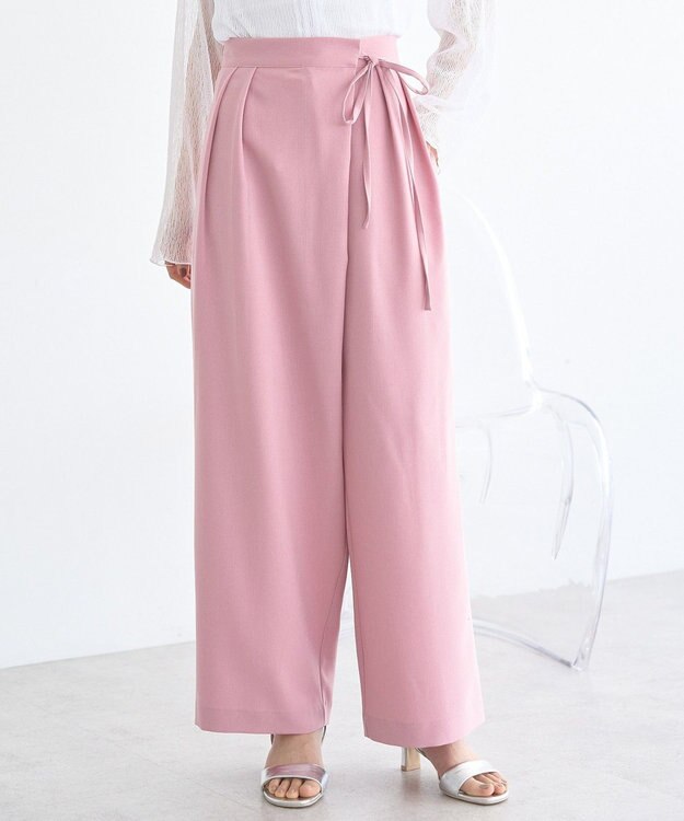 earth music&ecology ラップパンツ Pink