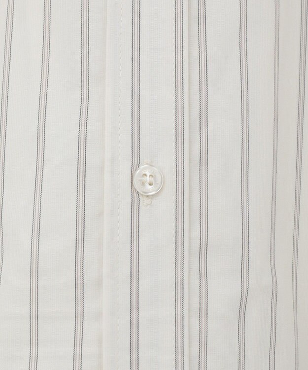 AMERICAN HOLIC 配色レギュラーカラーシャツ Stripe Beige