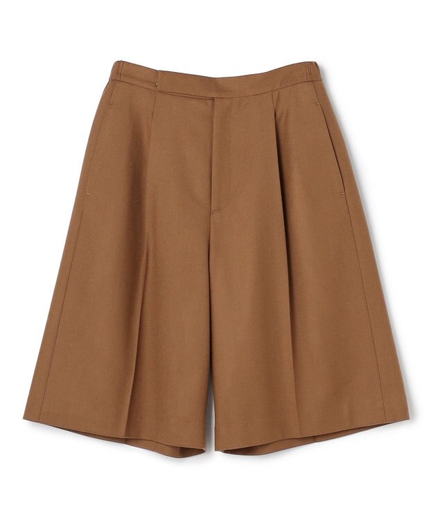 uncrave フランネル バミューダパンツ キャメル