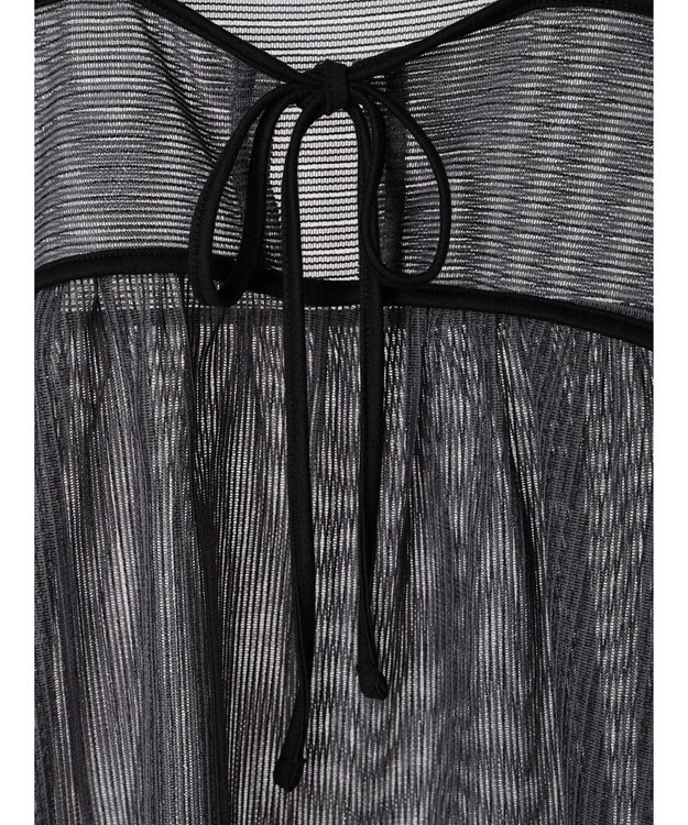 Green Parks シアーラメキャミビスチェ Gray