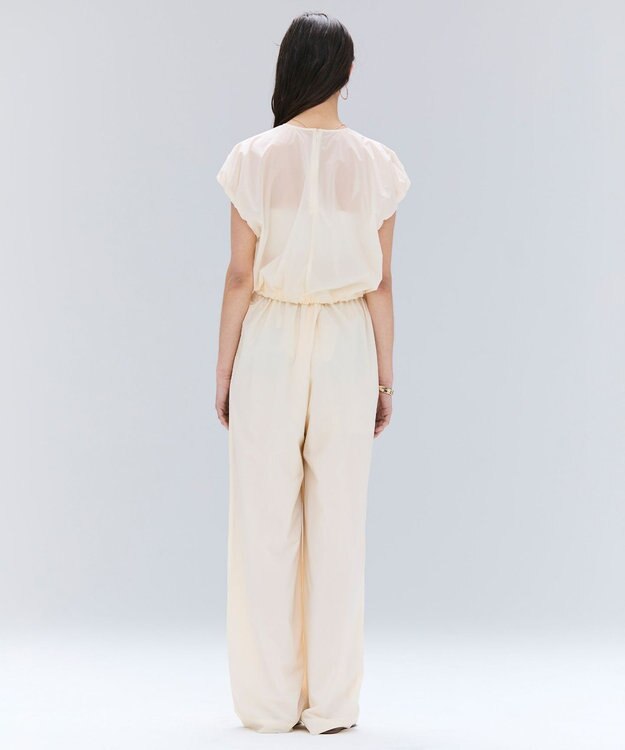 BEIGE， 【洗える/セットアップ対応】SPIGA / バルーンスリーブブラウス Ecru