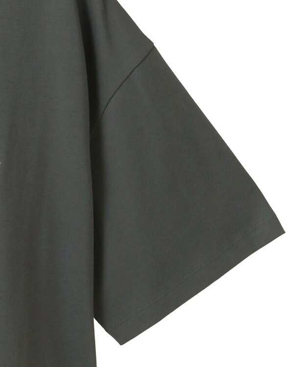 earth music&ecology 【接触冷感/洗濯機可】ＦＲＵＩＴＳ　ＤＥ　ＳＡＩＳＯＮショートＴ Charcoal Gray