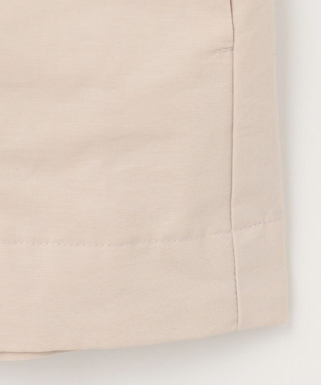 組曲 L 【フード取り外し可】2WAYショート丈ライトアウター ベージュ系