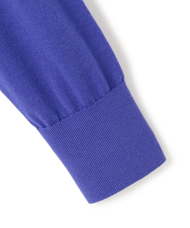 23区 S 【洗える】サステナブルウール ベーシック カーディガン ブルー系