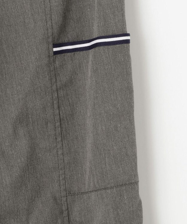 J.PRESS KIDS 裏付きライトツイル パンツ ライトグレー系