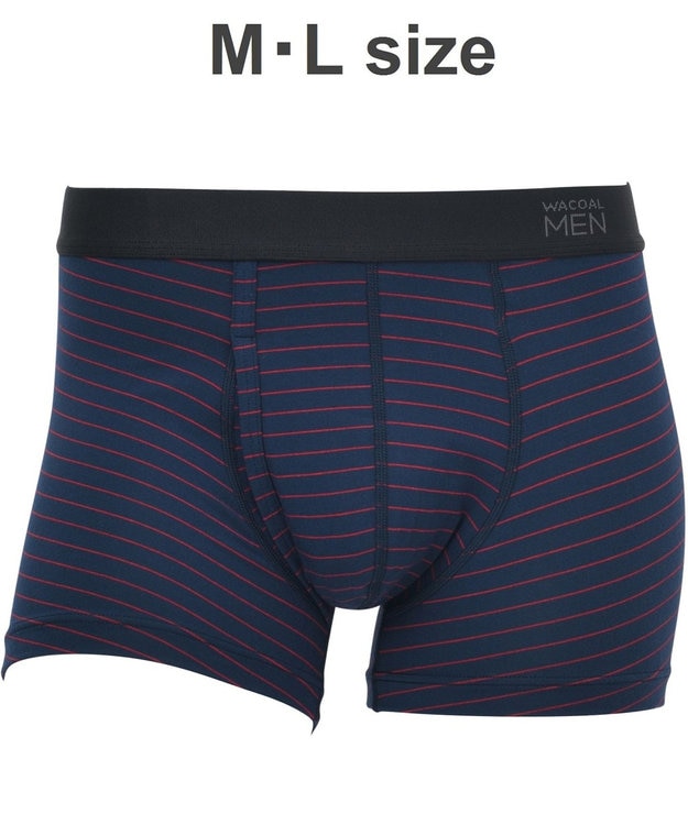WACOAL MEN ボクサーパンツ　【気持ちいいパンツ】　抗菌防臭　前開き　/ワコールメン　WT3405 ブルー