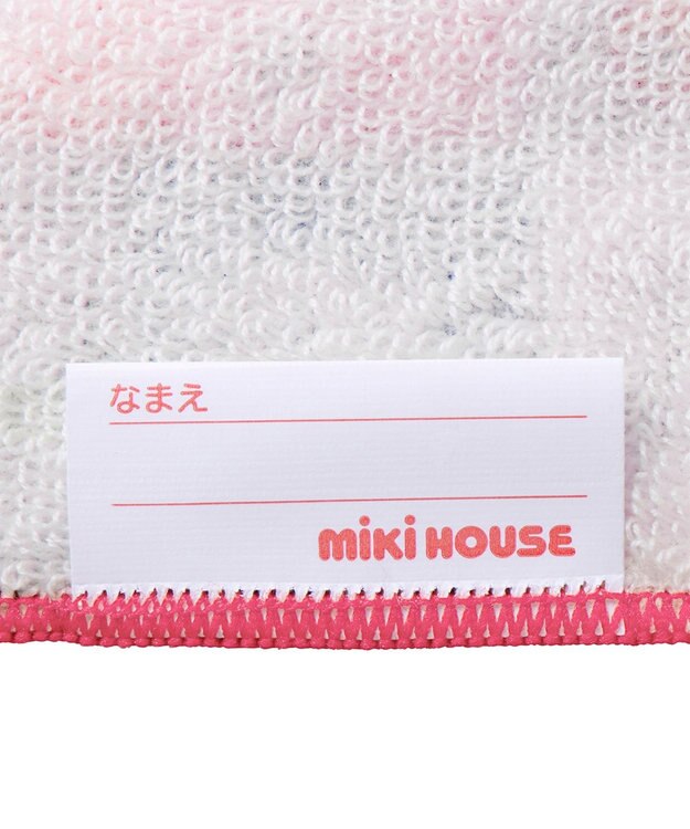 MIKI HOUSE HOT BISCUITS 【ミキハウス】 ミニタオル ピンク