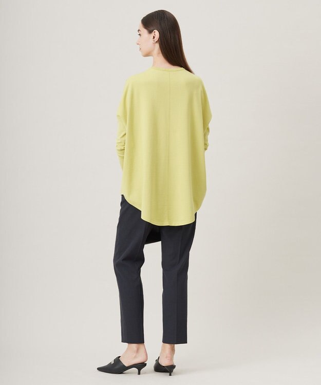 ICB L 【接触冷感・UVカット・透け防止・吸水速乾・洗える】 シェルタリングドライオックス スティックパンツ ブラック系