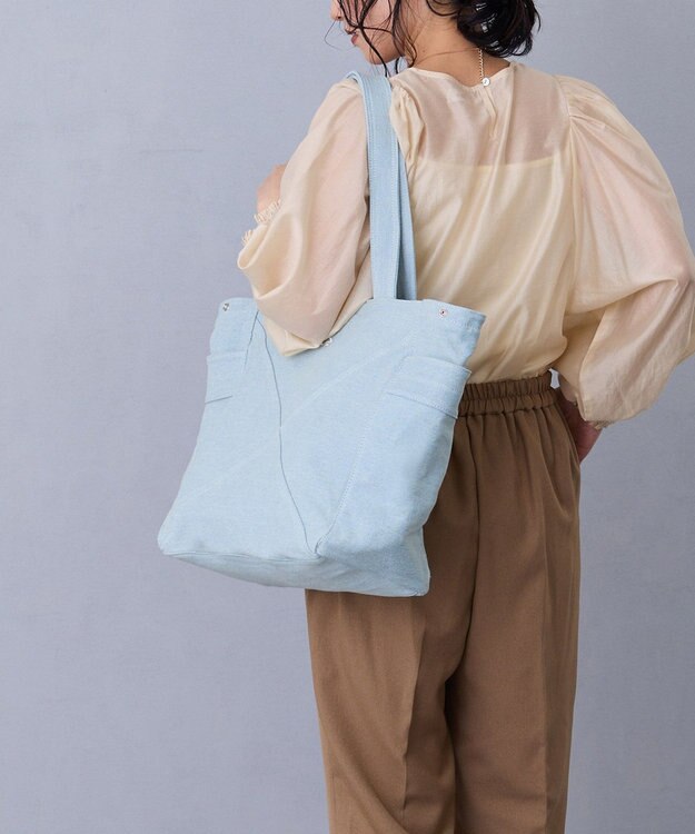 MioFIRANO BRACE A001 トートバッグ A4サイズ対応 LIGHT BLUE