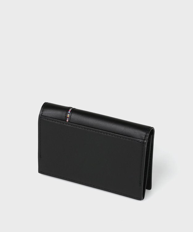 Paul Smith  シグネチャーストライプ インバーテッド 名刺入れ ブラック