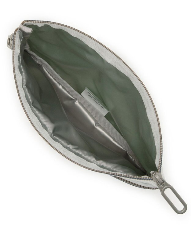 LeSportsac CLASSIC 3 ZIP POUCH/ソフトアークティック/キーライムC ソフトアークティック/キーライムC