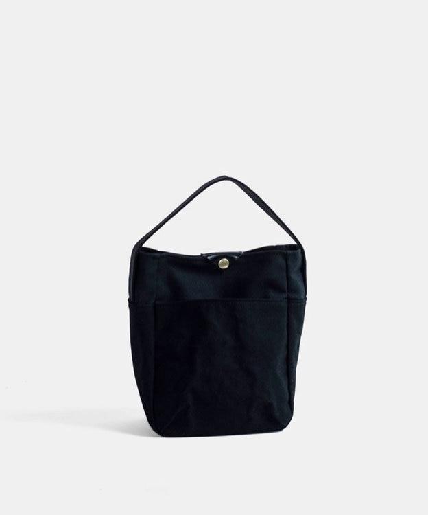 NIZYU KANO TWO-TONE ミニトート ブラック×ブラック