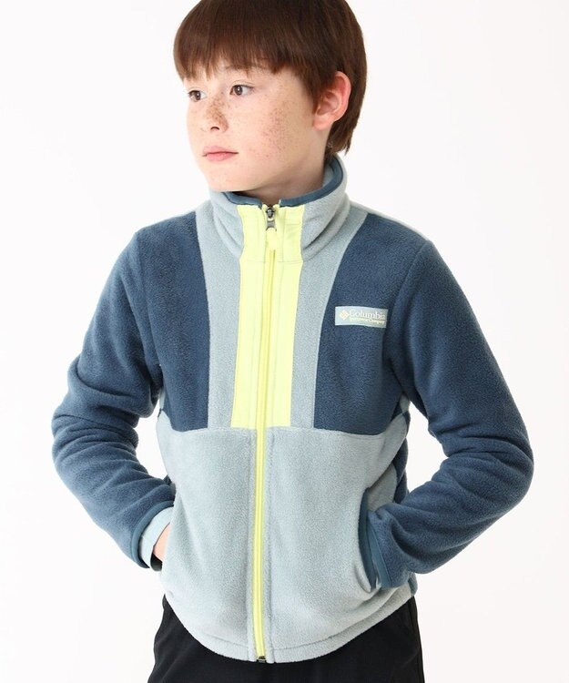 Columbia Columbia/ 【KIDS】バックボールIIフルジップフリース /コロンビア Everblue、 Crushed Blue、 Neon Light