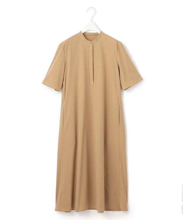 ICB 【接触冷感・UVカット・撥水・洗える】 プルーフ4WAYタフタ ワンピース コルク系