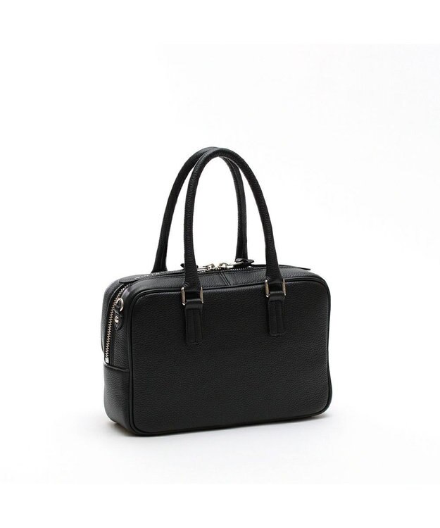 A.D.M.J. 【牛革】モーツァルト /スパニッシュレザーアールデコボストン23cm ブラック