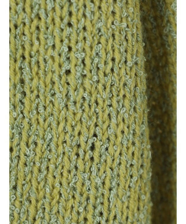 CRAFT STANDARD BOUTIQUE センタータックニットプルオーバー Light Green