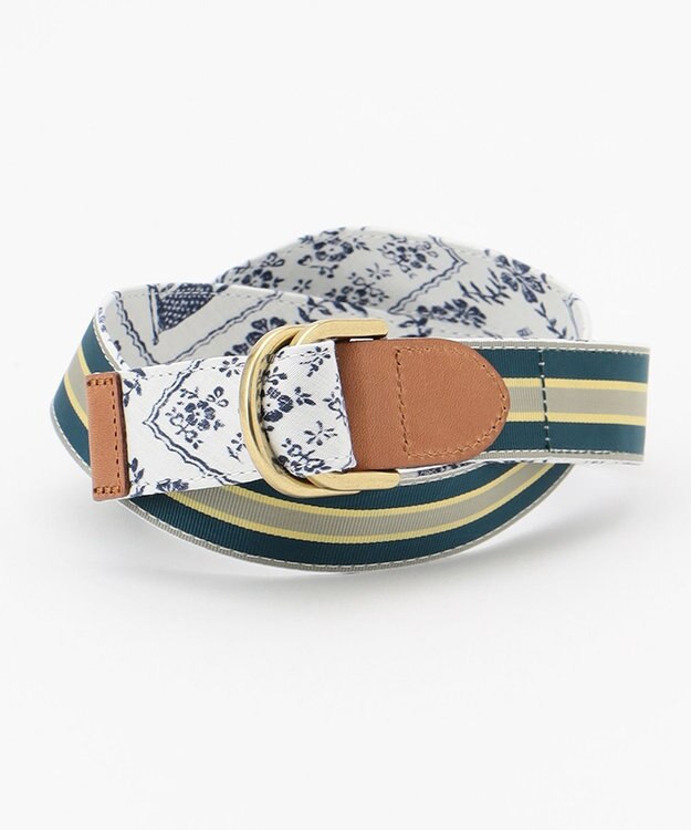 J.PRESS MEN 【120th anniversary】Reyn spooner×J.PRESS リバースフリングベルト ホワイト系5