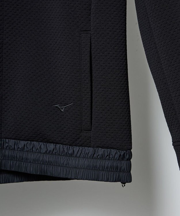JOSEPH ABBOUD MOUNTAIN 【雑誌掲載/吸湿発熱/保温/ライナードッキング対応】 ミズノコラボBREATH-THERMOパーカー ブラック系