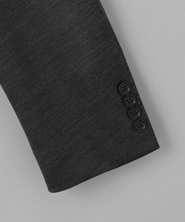 GOTAIRIKU セットアップ対応【洗える/ストレッチ/シワになりにくい】ウォッシャブルジャージー セットアップジャケット グレー系