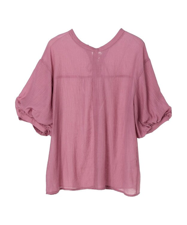 Green Parks ・ＥＬＥＮＣＡＲＥ　ＤＵＥ　バルーンスリーブブラウス Pink