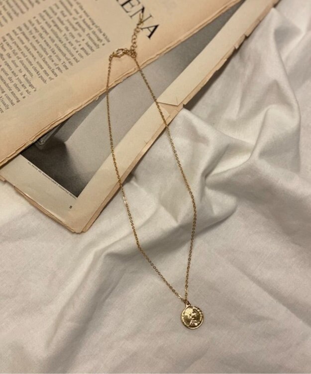WEGO 【ANGIE VINTAGE】コインネックレス 柄1