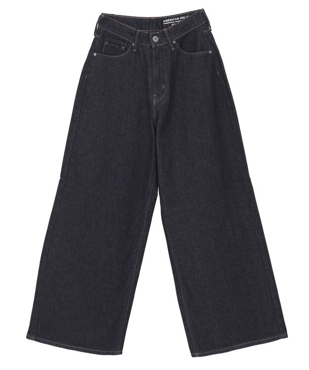 AMERICAN HOLIC ワイドデニムパンツ One Wash