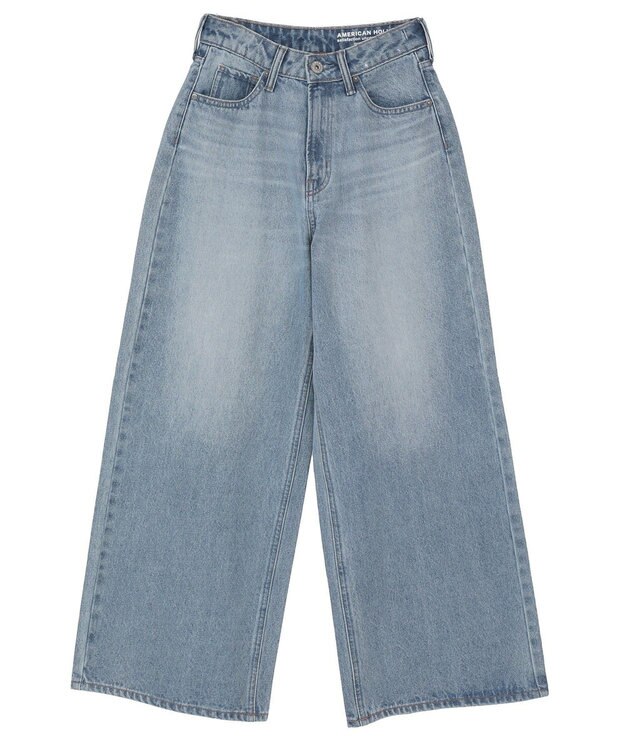 AMERICAN HOLIC ワイドデニムパンツ Light Indigo