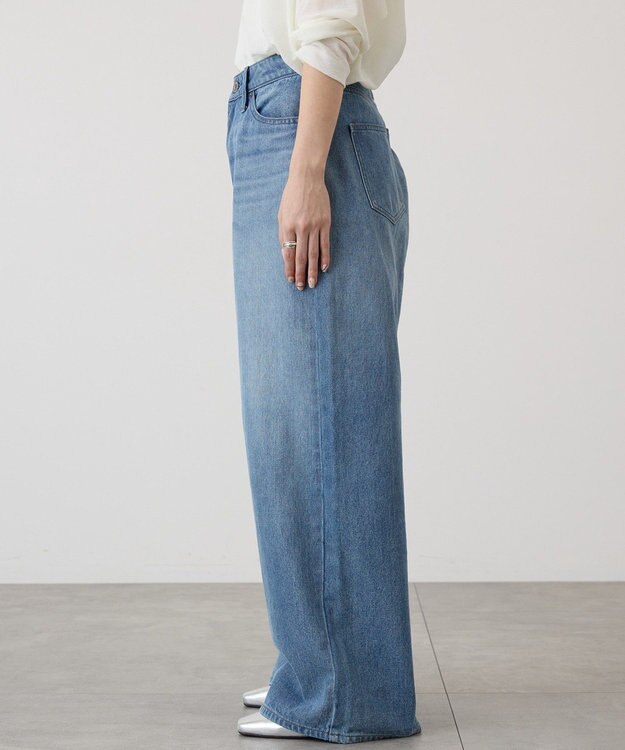 AMERICAN HOLIC ワイドデニムパンツ Light Indigo