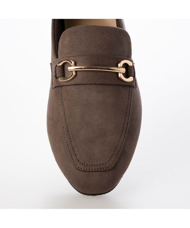 ing <ing>【WEB限定】【レイン対応】ビットローファー ダークブラウンスエード