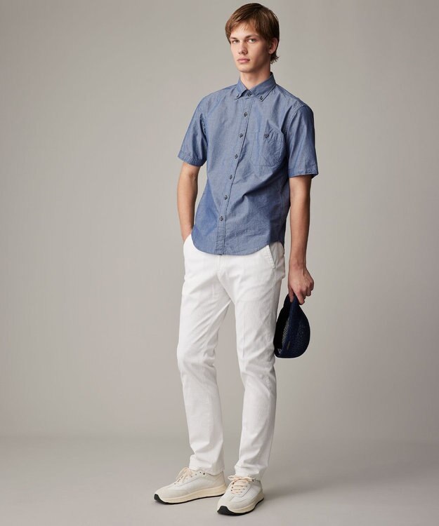 JOSEPH ABBOUD 【洗える】ウォッシャブルサマー ハンチング グレー系