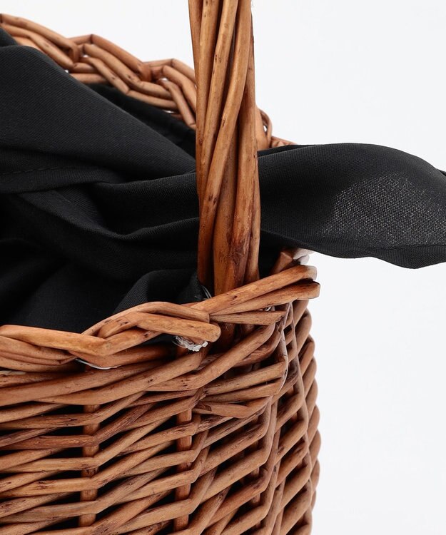 LA BAGAGERIE LA BAGAGERIE×Chiyo カゴバッグ ブラック