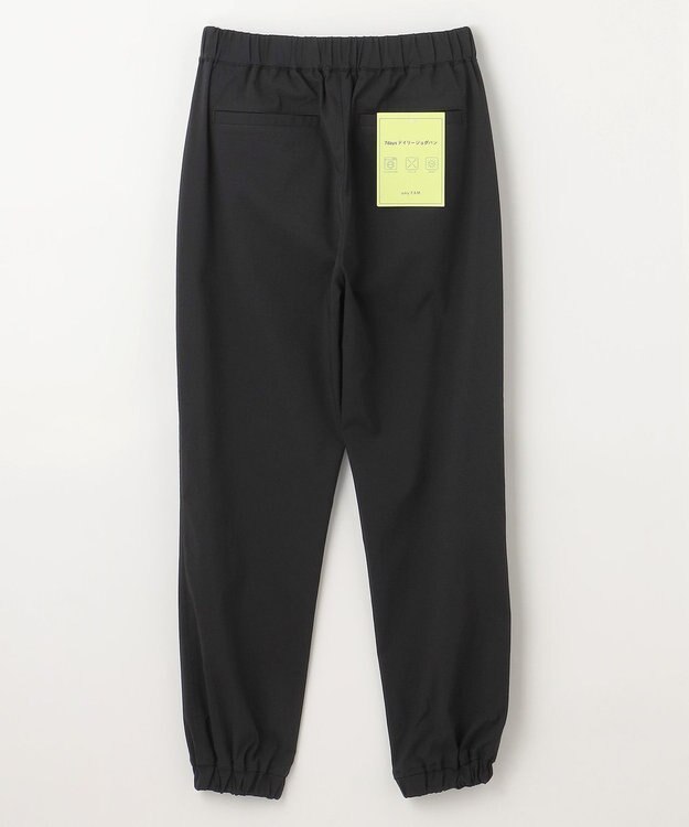 ANY 【洗濯機可/ストレッチ/ウエストゴム/UVカット】大人の7daysジョガーパンツ ブラック