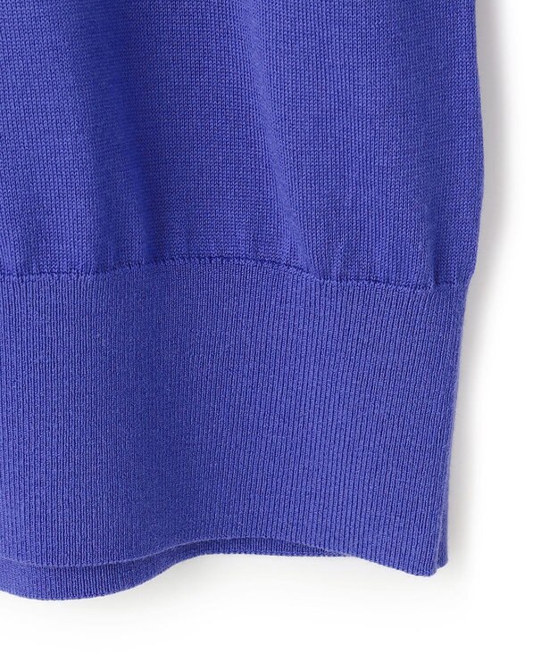 23区 S 【洗える】サステナブルウール ベーシック カーディガン ブルー系