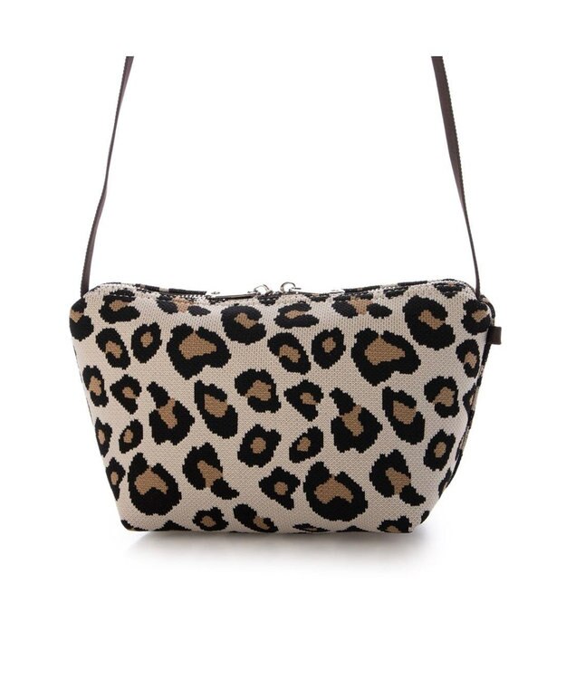 UNBILLION カシュカシュ cachecache / ニットジャガード舟形ショルダー ベージュ